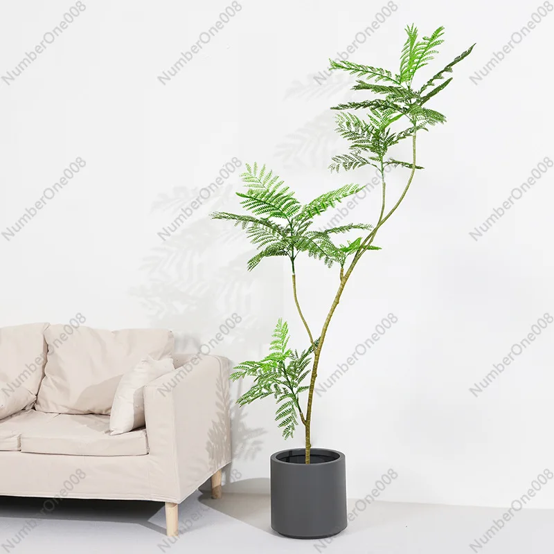 

Indoor Wedding Decoration Artificial Green Plants High-end Luxury Blue Blue Flower Artificial Tree Best-selling