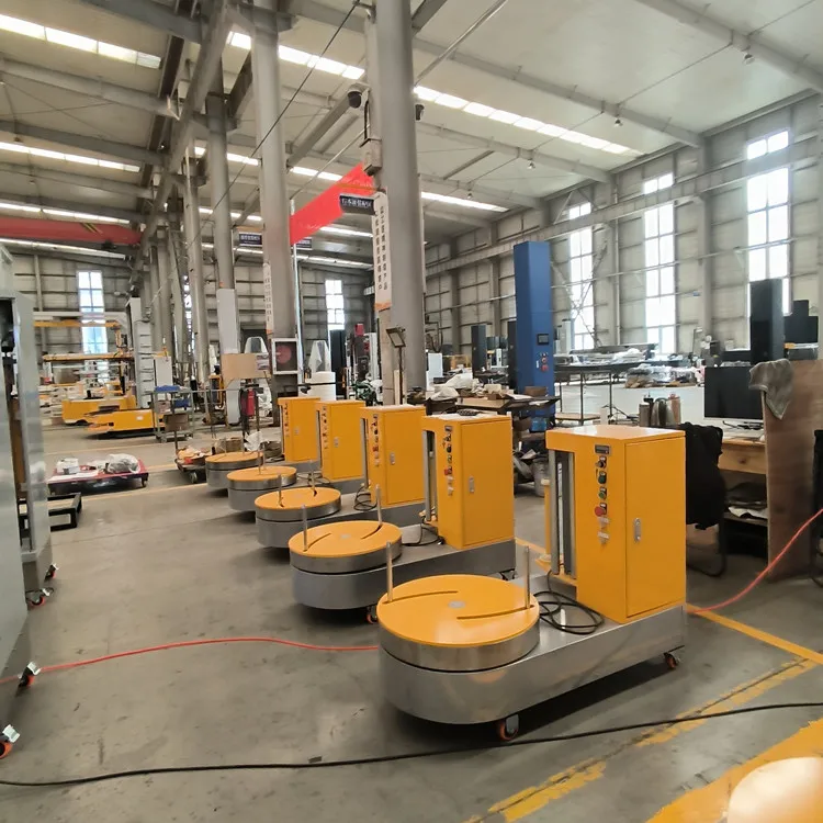 آلة تغليف الأمتعة المخصصة بسعر المصنع آلة تغليف أمتعة المطار #5