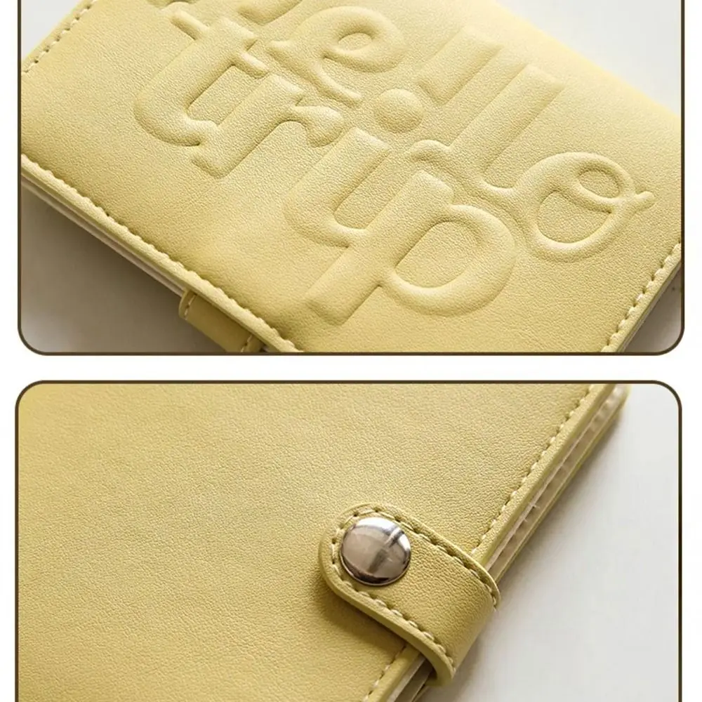 Porta passaporto creativo in pelle PU Lettera aereo Check-in Certificato Custodia per carte Porta passaporto multifunzionale Clip da uomo