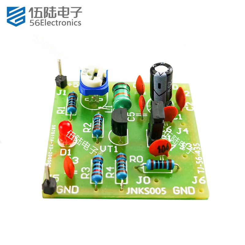 Capacitive Three Point Oscillation Printed Circuit Boards Kit Self Assembly and Soldering Spare Parts