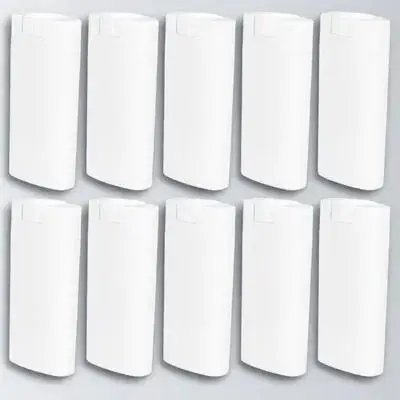 10 pz Tubo Anti-Perspirante Crema Per Il Corpo Bottiglie Sotto Contenitore di Plastica Portatile Per Unguenti Lozioni Deodorante Multiuso