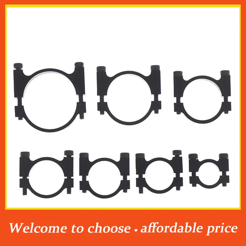 1pc CNC Machining Aluminum Alloy Tube Clamp For 12mm 16mm 20mm 22mm 25mm 30mm Carbon Tube And Multi-axis Drone Frame Connection