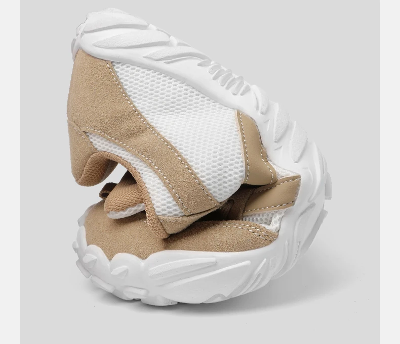 Unisex Barfußschuhe mit breiter Zehenbox – Zero Drop Minimalistische Retro-Sneaker für Herren und Damen – Rutschfeste Outdoor-Walkingschuhe – Neue Freizeitsneaker – Detail 3