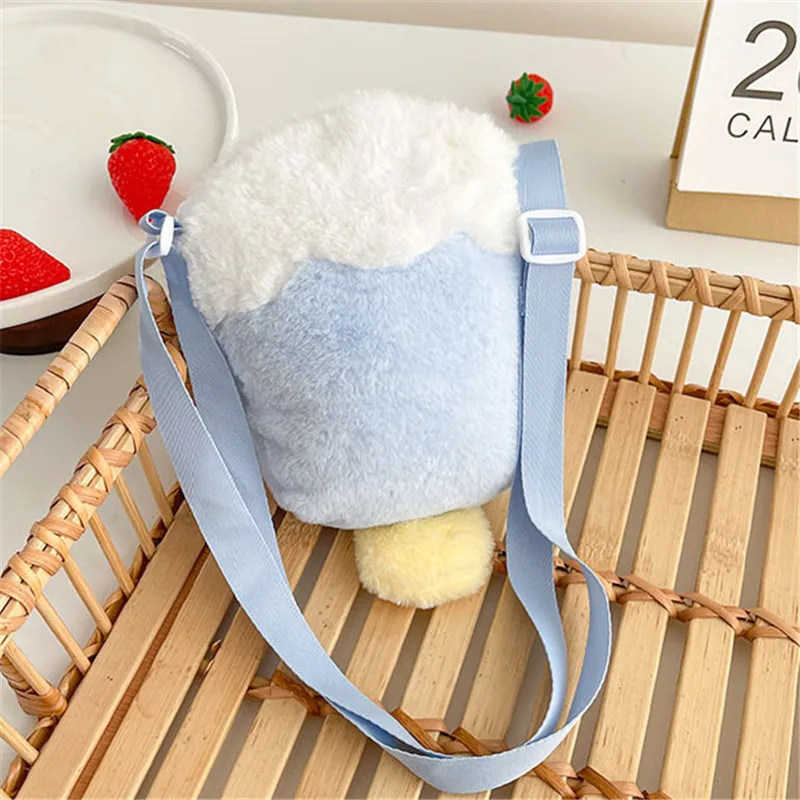 Kawaii Sanrio Bag Cinnamoroll Kuromi My Melody Shoulder Bags Backpack Handbag Ice Cream Storage Women Gift Girl