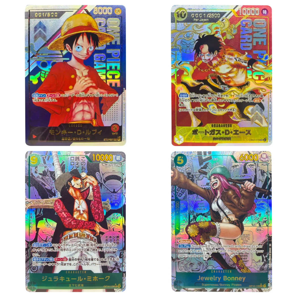 DIY ONE PIECE Collection Cards Jewelry Hancock ST21-014 Monkey D. Luffy JPN High Quality Self Made Game Anime Cards Gift Toy