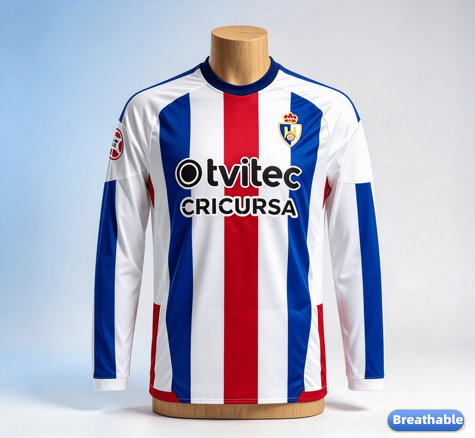 2026 Spain SD Huesca Long Sleeve Soccer Jersey Spring Autumn Y2K Quick Dry 3D Printed Football Shirt Men Sports Fan Training