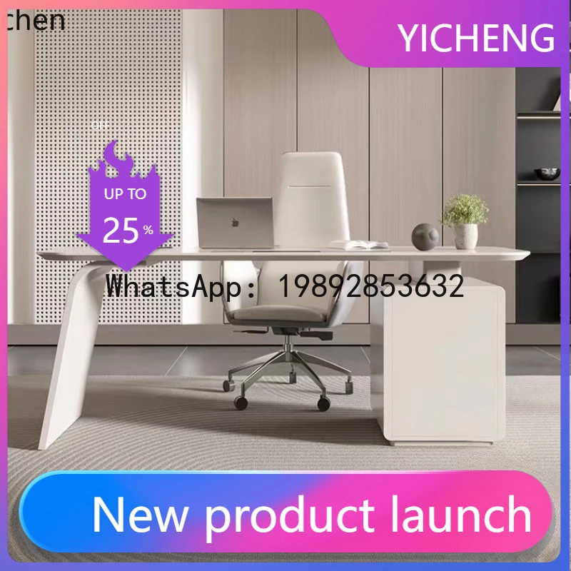 

X1 light luxury desk home study solid wood computer simple modern writing desk