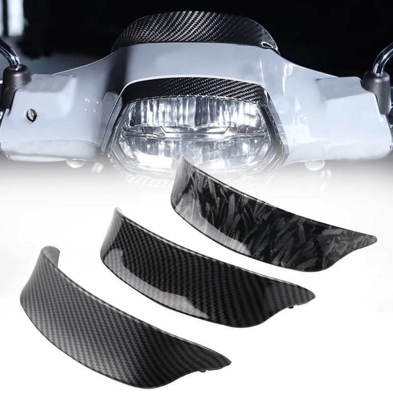 For Sprint 150 2016-2022 Motorcycle Scooter Instrument Cover Imitation Carbon Fiber Speedometer Trim Spoiler Cover