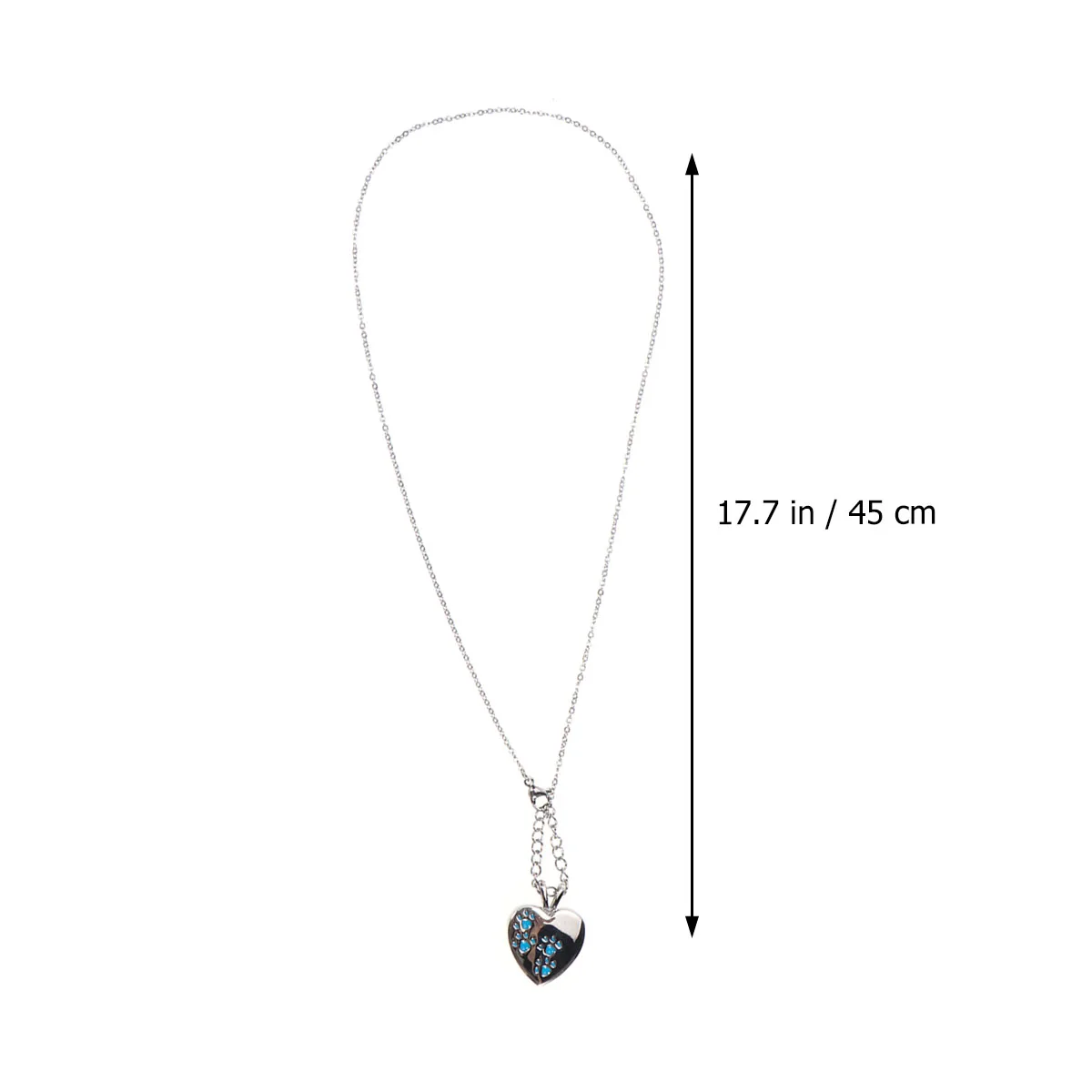 

Ladies Pet Urn Necklace for Ashes Claw Pattern Perfume Bottle Fashion Miss Necklaces