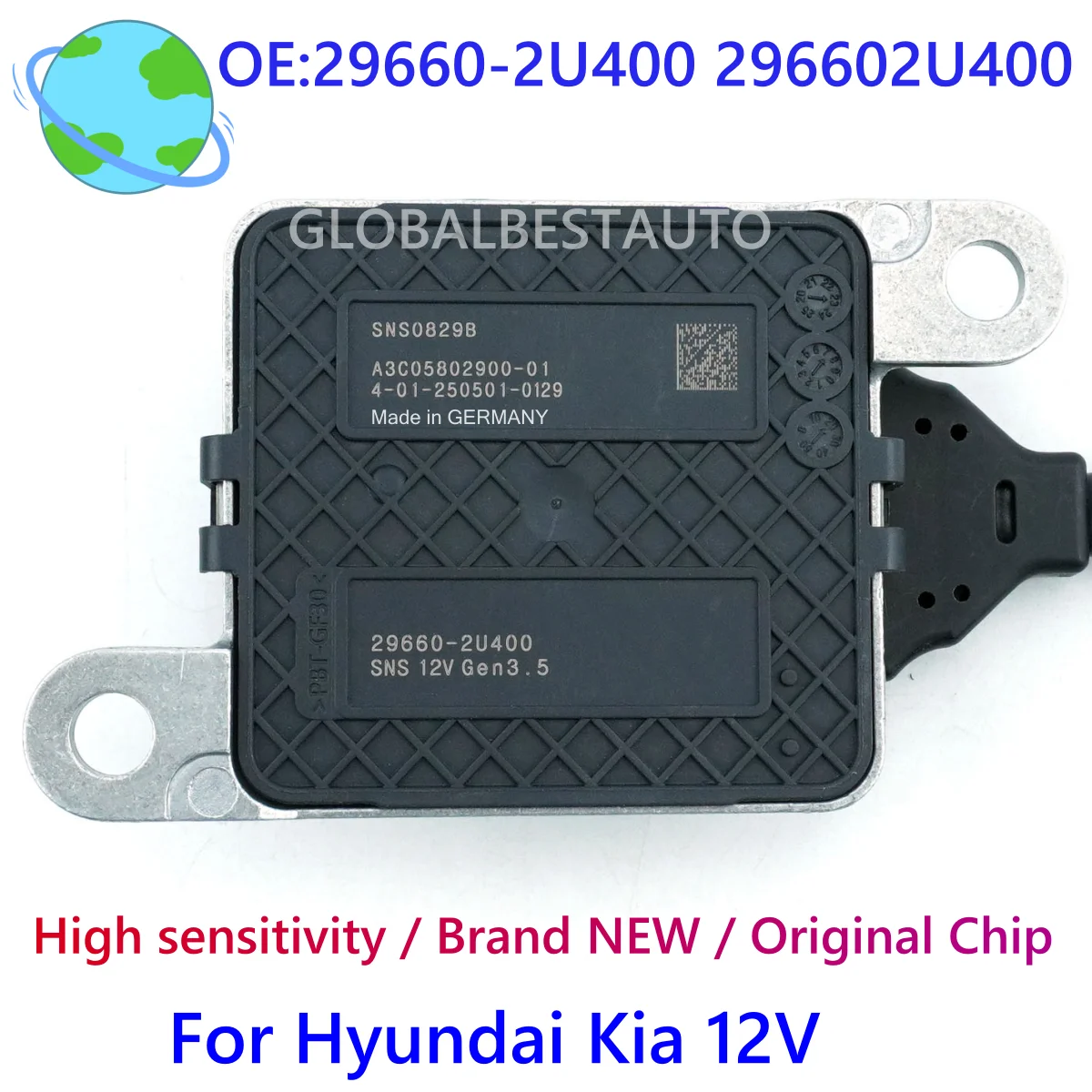 29660-2U400 SNS0829B 296602U400 Высококачественный новый датчик оксида азота NOx для Hyundai Kia Sportage