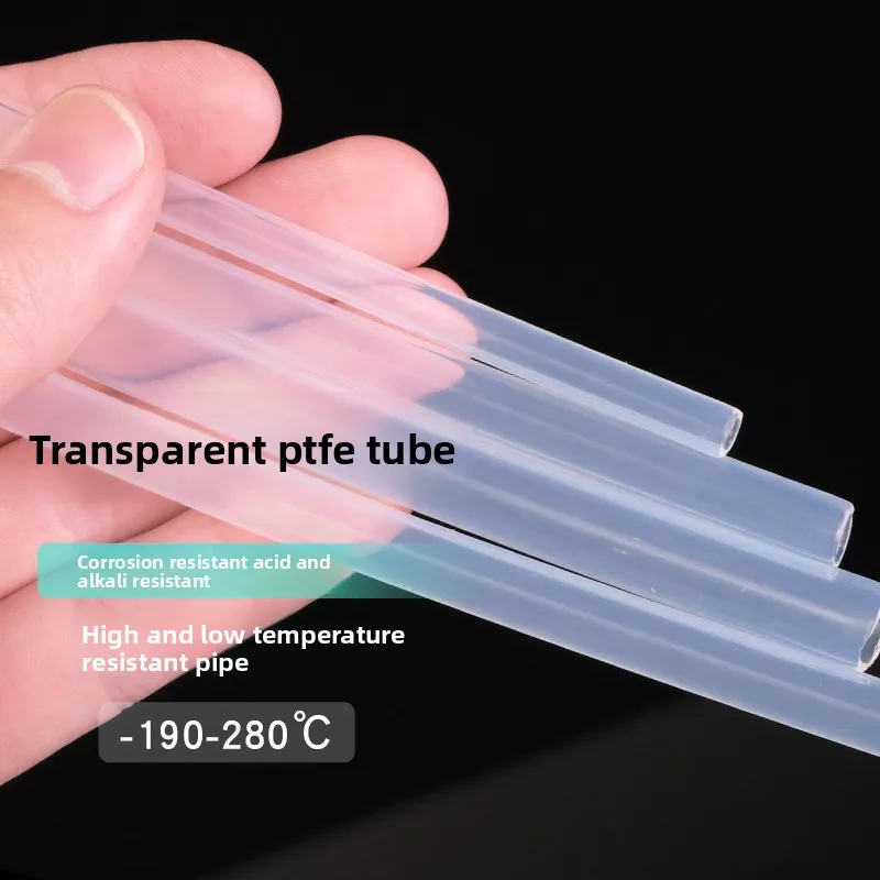 

PTFE Tube F46 PFA FEP Hose High Temperature Acid Alkali Resistant Transparent Pipe