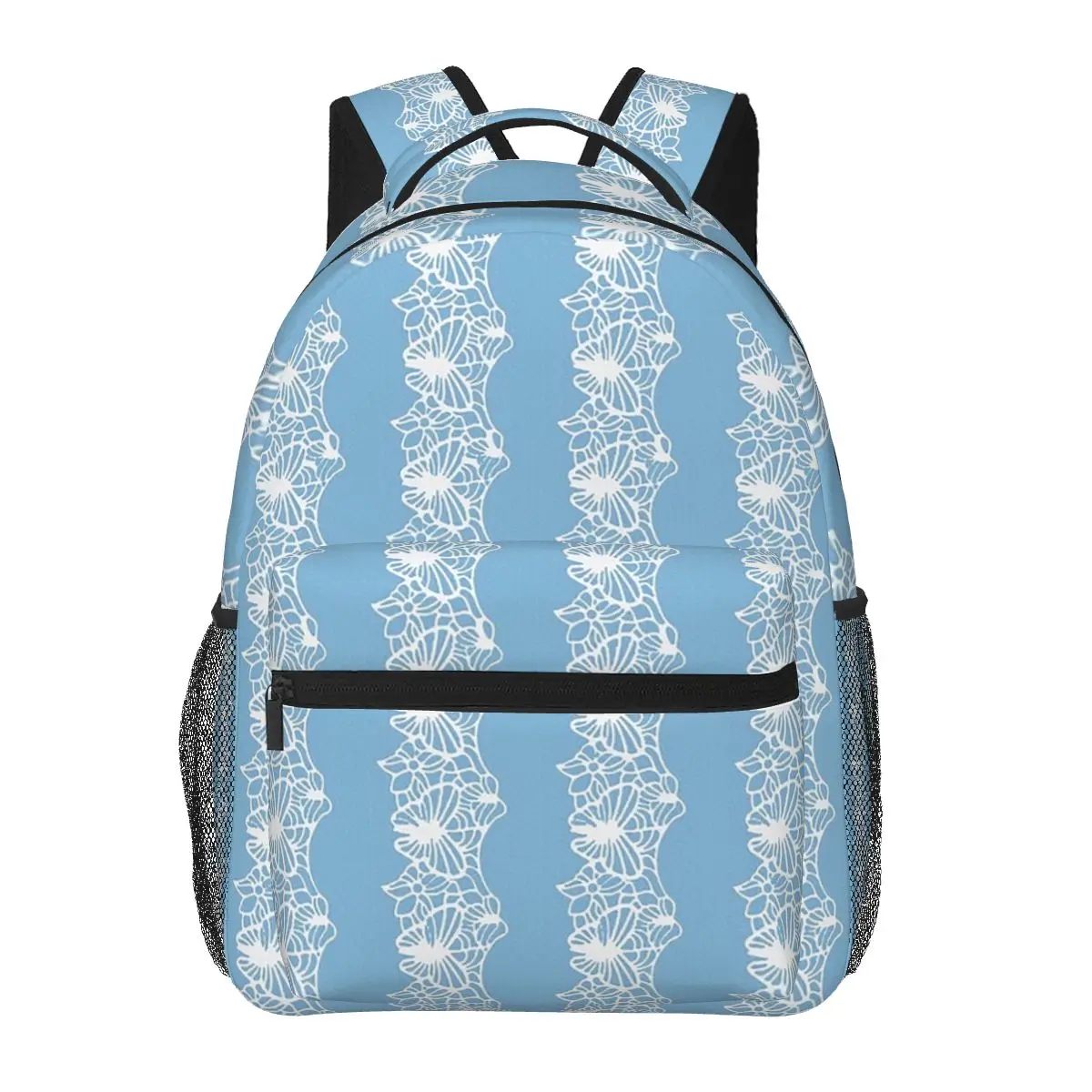 

Killing Eve Villanelle Blue Lace Backpacks Boys Girls Bookbag Students School Bags Cartoon Laptop Rucksack Shoulder Bag