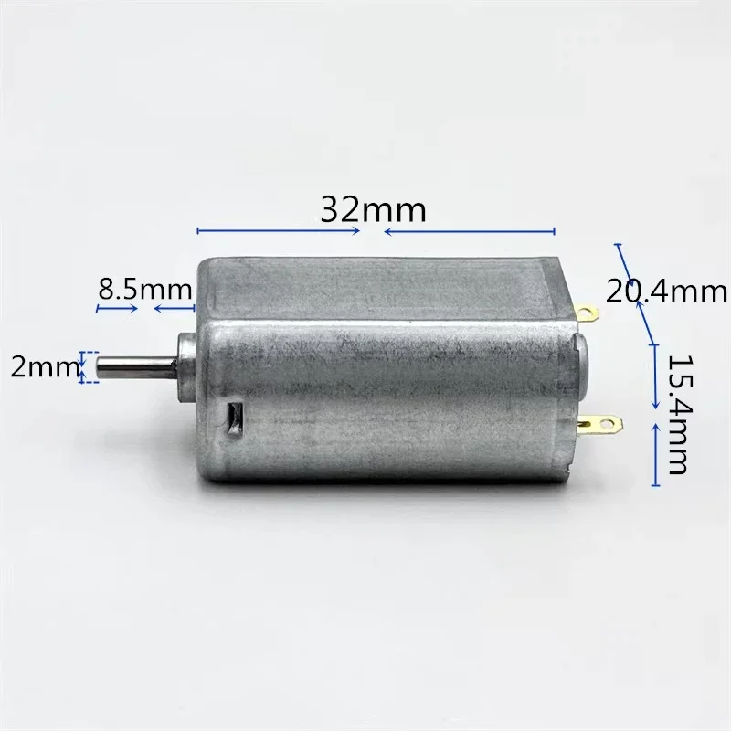 FK-180SH-10340 Mini 180 Motor DC 6V 9V 12V 18V 24V 10800RPM Micro 20mm Electric Carbon Brush Motor DIY Hobby Toy Toothbrush