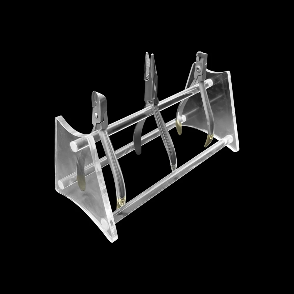 Soporte de alicates de ortodoncia, caja de instrumentos de odontología, herramientas de dentista, soporte de tijeras, estante multifunción, Acrílico