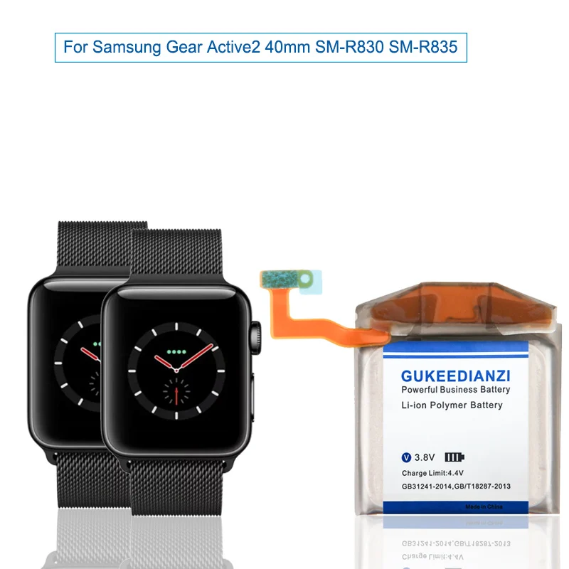 550mAh EB-BR830ABY Watch Battery For Samsung Gear Active2 40mm SM-R830 SM-R835 High Capacity