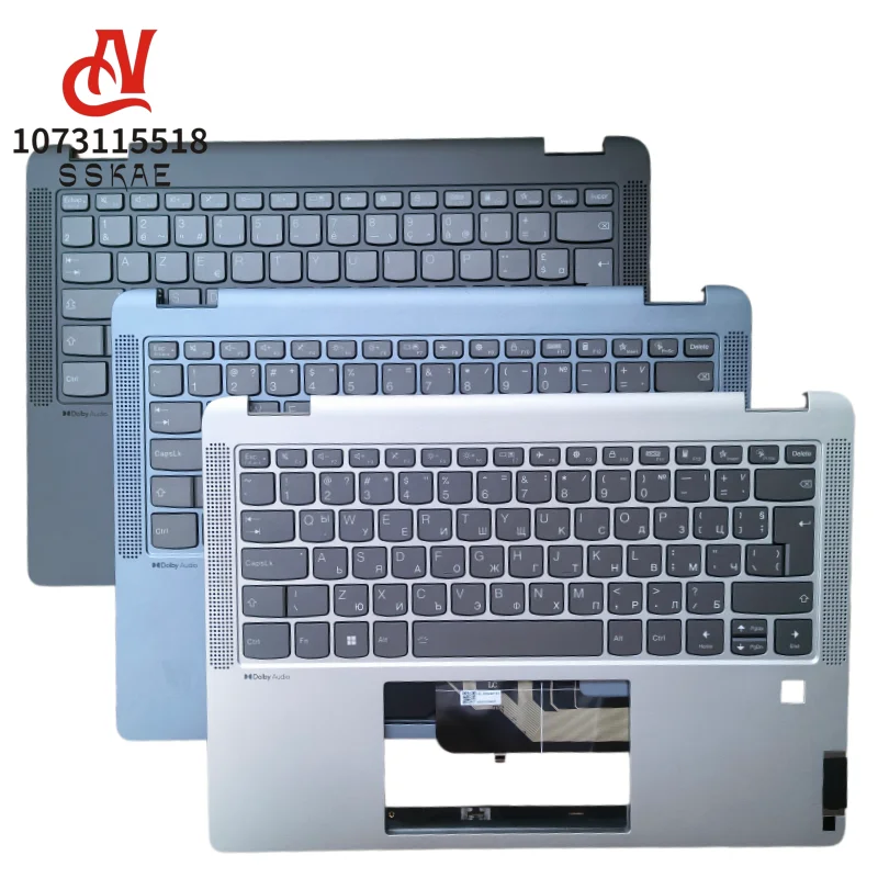 Palmrest Upper Case Cover Backlit Keyboard For Ideapad Flex 5 14ALC7 Type 82R9 Flex 5 14IAU7 ype 82R7 Flex 5 14ABR8 82XX