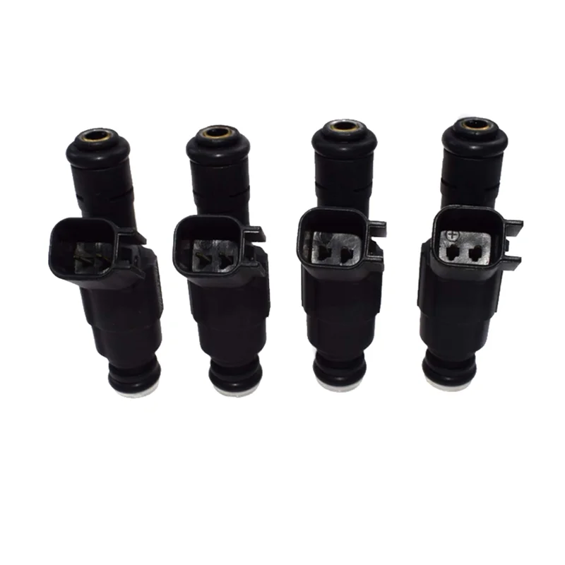 

4pcs 0280155784 4 Hole Front Rear Fuel Injectors For Jeep Cherokee 1999-2004 For Grand Cherokee. Wrangler 4.0L 04669938 FJ570