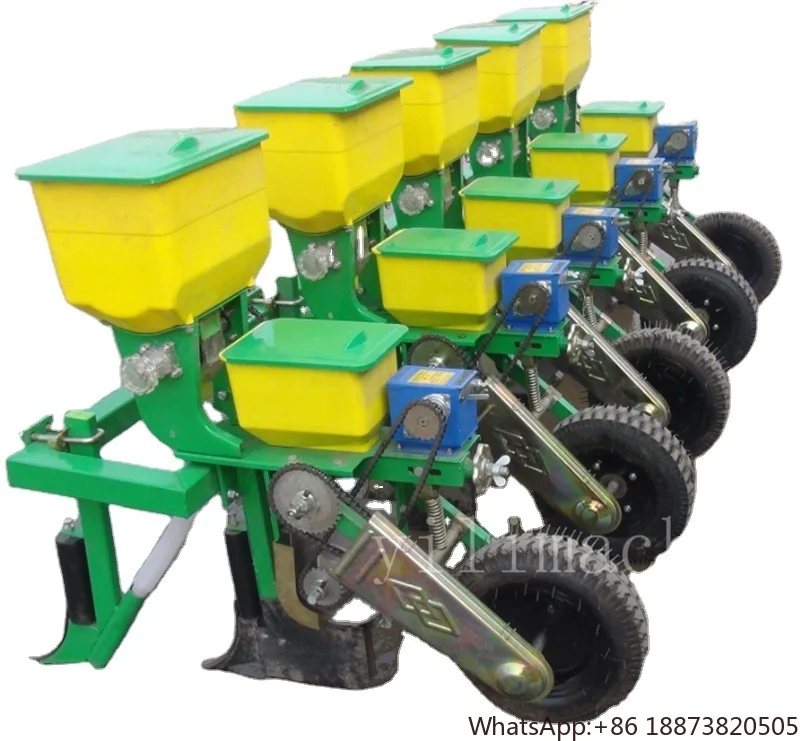 5  rows corn seeder with fertilizer system