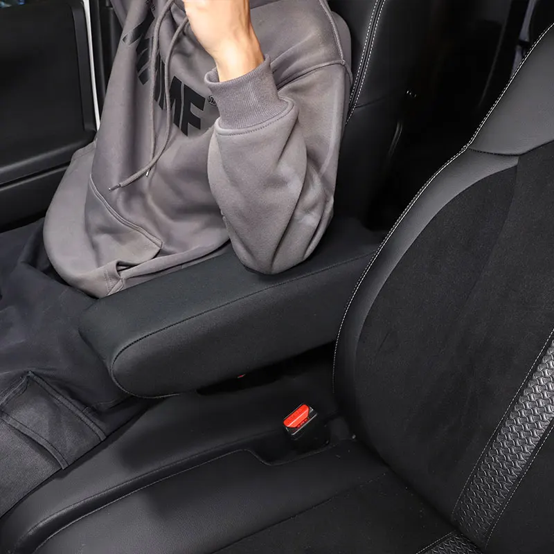 

1 Piece Set Cloth Material Car Central Control Armrest Box Protective Cover For Honda N-BOX JF3 JF4 2017-2021 Auto Accessories