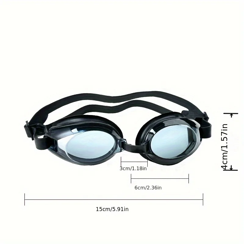 성인 세련된 수영 고글-편안한 실리콘 핏, 조절 가능한 스트랩, 수영 선수를 위한 완벽한 선물 | 안전한 스트랩 디자인, 수영 장비