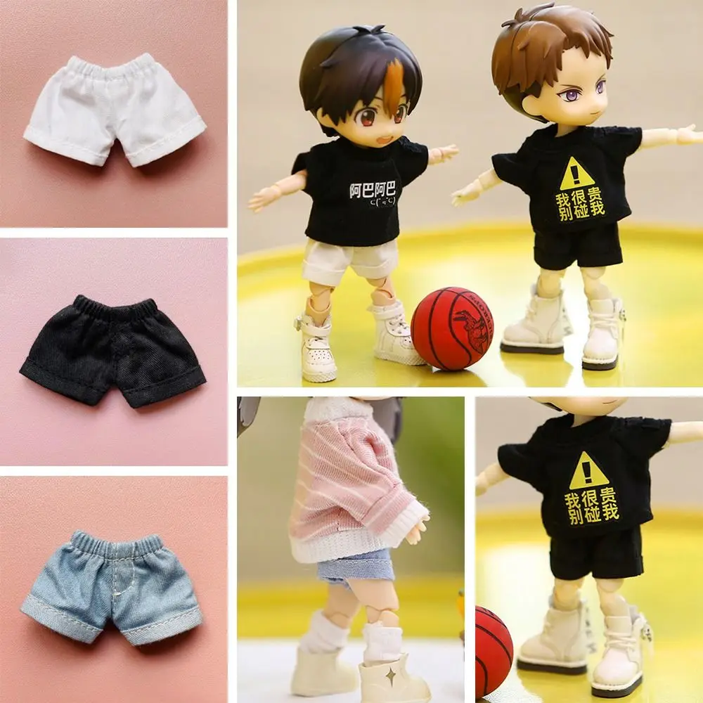 

High Quality For 1/11OB11 Dolls Doll Accessories Handmade Doll Shorts Doll Jeans Shorts Doll Clothes Dolls Wear Shorts