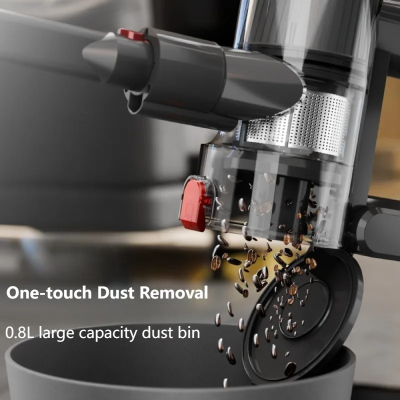 Dry Wet 2 in 1 Cordless Handheld Vacuum Cleaner,28kPa,touchscreen,Removable Battery,brushless Motor Vacuum Cleaner for Car Home