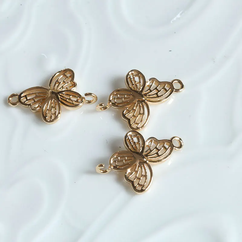 Copper Alloy Brass  Pendant Bracelet Nelace Hairpin Material Imitation Flower Wire Wedding Celebration Accories