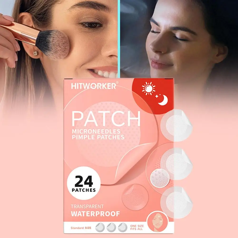 Parche para acné con microagujas, eliminación de acné, corrector suave resistente al agua, parche Invisible transpirable, parches para cubrir el acné, herramienta de maquillaje suave