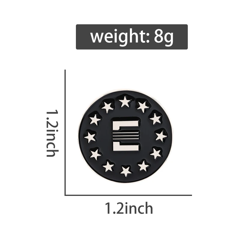 استكشاف RPG جيمة المينا دبابيس دور اللعب يوم القيامة بقاء ألعاب دبابيس التلبيب شارات مجوهرات هدية للأصدقاء المشجعين #3