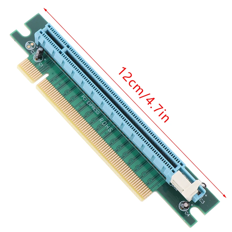PCI-E 16X Riser Card, Extensor de Ângulo Direito, Protetor para Servidor 1U, 90 Graus, Pci-Express