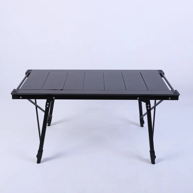 

Складной уличный стол IGT для кемпинга, портативный стол для пикника и барбекю, автомобильный складной алюминиевый подъемный стол