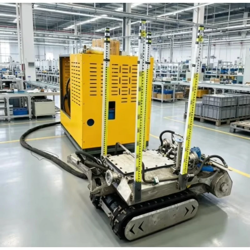 Industrial Smart Amphibious Dredging Robot for River Reservoir Maintenance