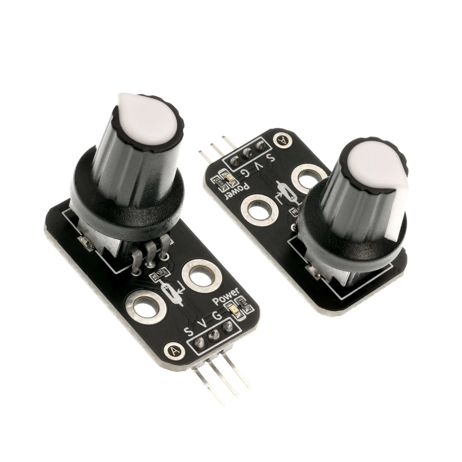 Rotating potentiometer module, adjustable resistance sensor, compatible with Arduino kit development board microcontroller