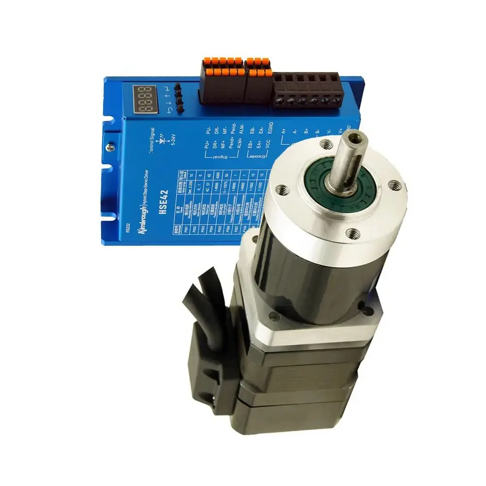

Nema17 0.2Nm Planetary Geared Closed Loop Stepper Motor 1.5A and Driver HSE42 2Phase Easy servo motor