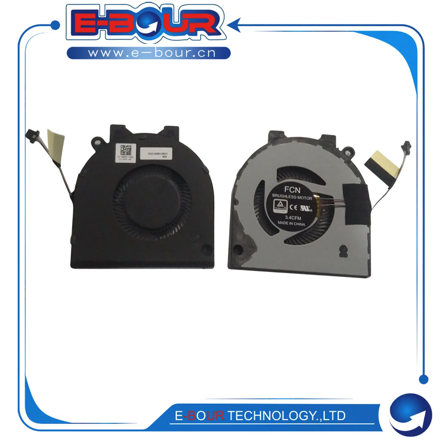 CPU Fan Gốc cho Dell N7010 CPU Quạt Làm Mát Miễn Phí Vận Chuyển 10 cái/lốc