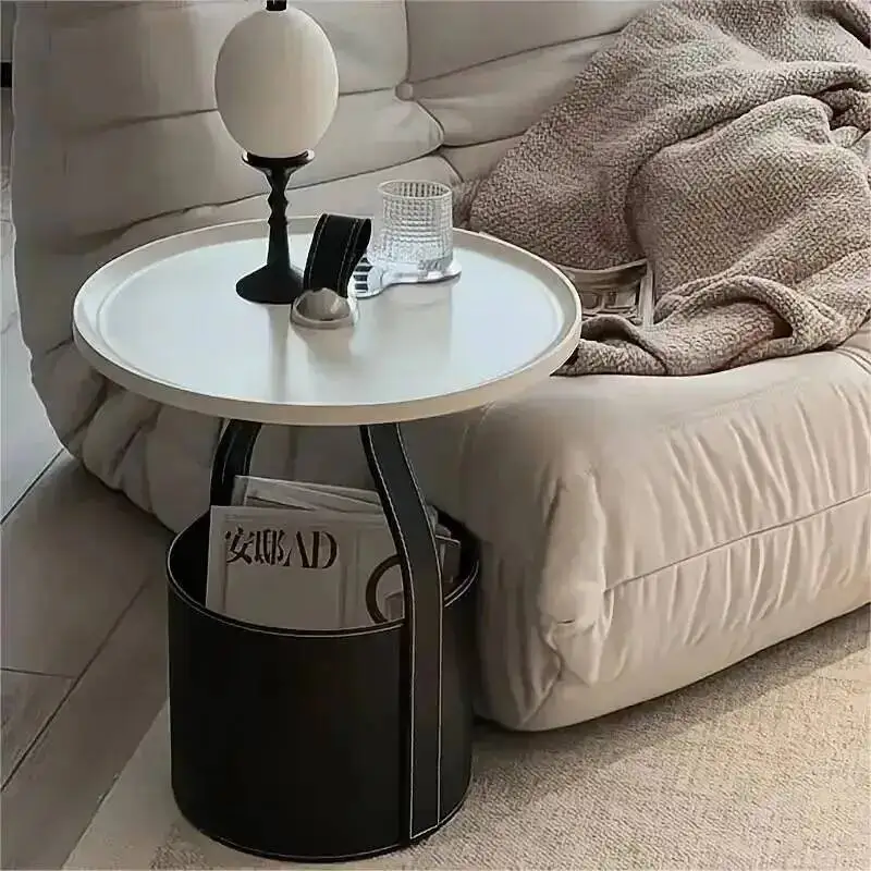Side Corner Sofa Coffee Cabinet Floor Table Bedroom Bedside Table Computer Desk Balcony