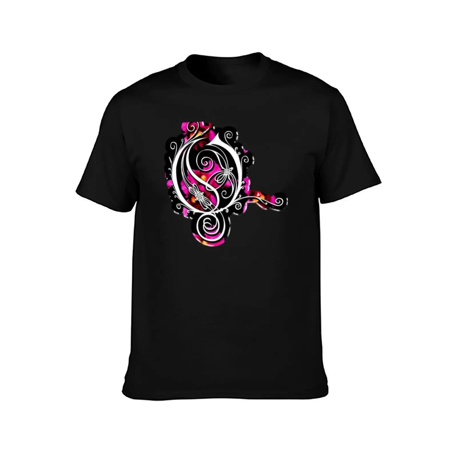 Opeth Orchid Classic T-Shirt Basic Solid Color Casual Tee Shirt