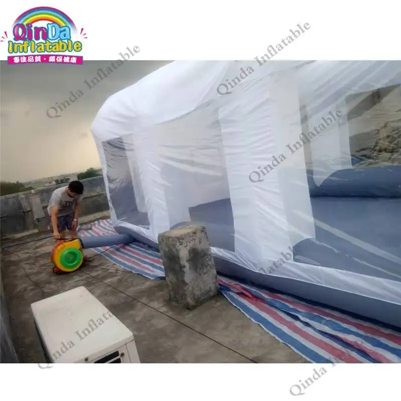 

7-метровая надувная камера для распыления качества, надувная камера для покраски автомобильной кабины для продажи