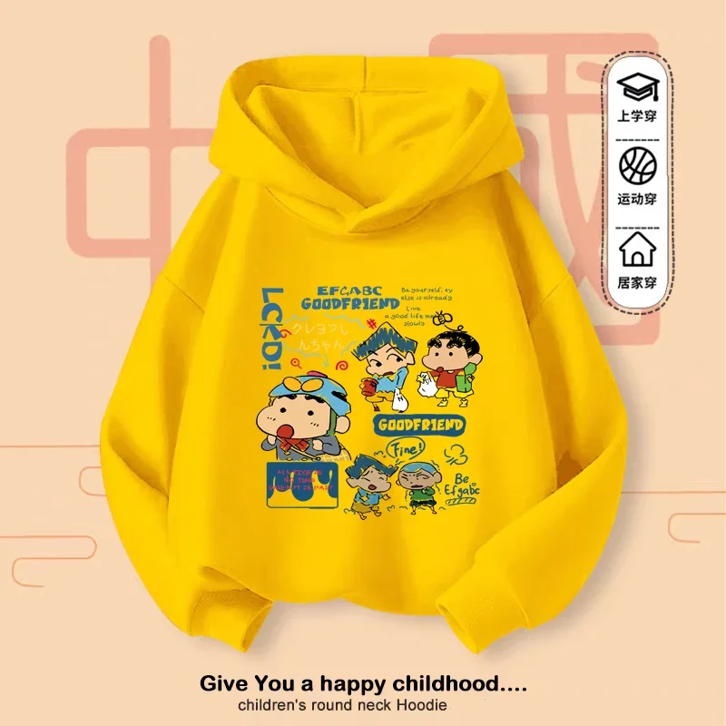 Namaiva Shin-chan Y2K kinderhoodie ropa de niño 2026 nieuwjaarscadeau