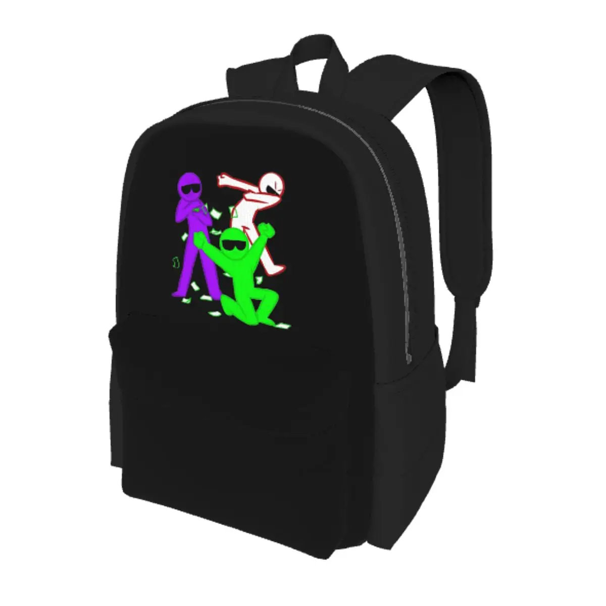 

Alan Animation Becker Kids (17) Student Backpack School Bag Hiking Travel Daypack for Boys Girls Bookbag Shoulder Bags