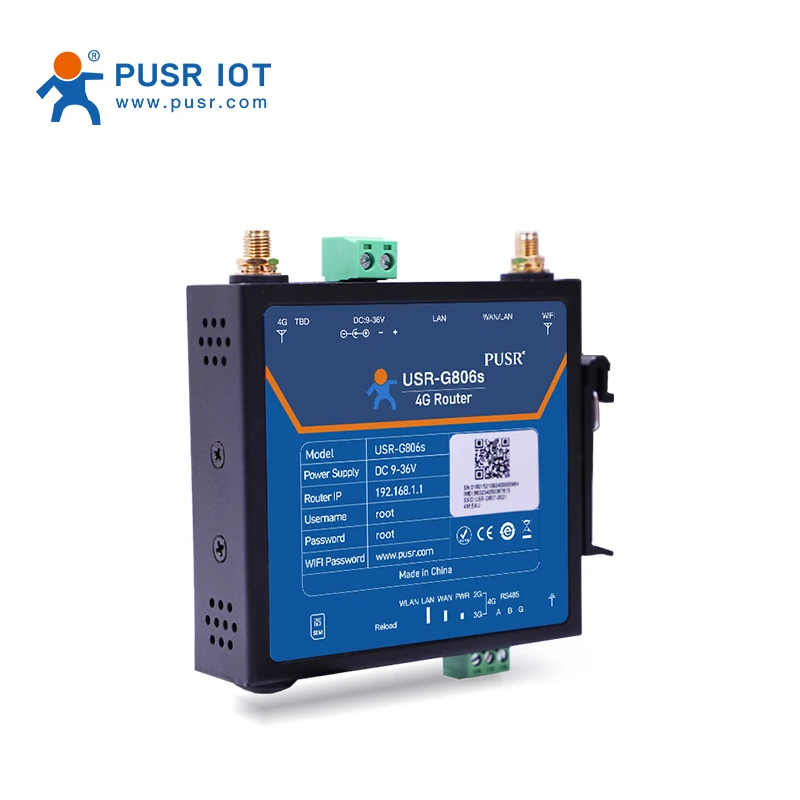 Imagem -03 - Roteador Celular Lte Openvpn Iot 4g Industrial Portas Serial Dual Ethernet Eua Austrália América Latina Usr-g806s-eau