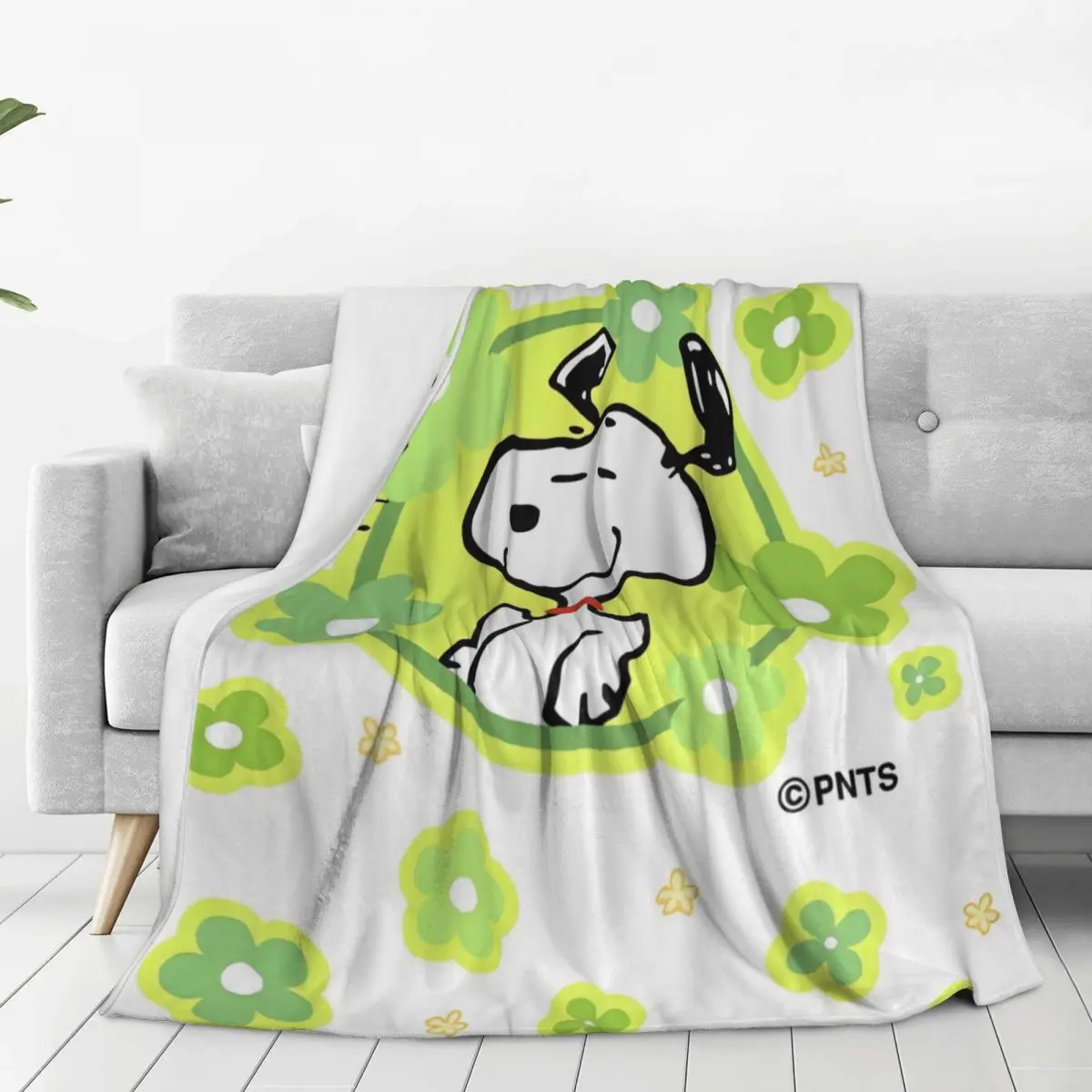 SNOOPY Cartoon  Kawaii Blanket Super Soft Comfortable Plush Throw Blanket For Couch Bed Camping Flannel Bedspread Bed Cover