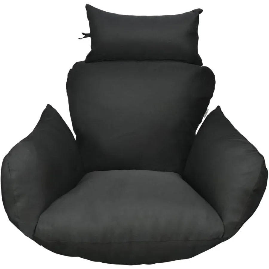 

Egg Chair Cushion for Outdoor Porch Backyard Patio Hammock Swing Seat Cushion with Nonslip Design Soft Headrest and Armrest UV