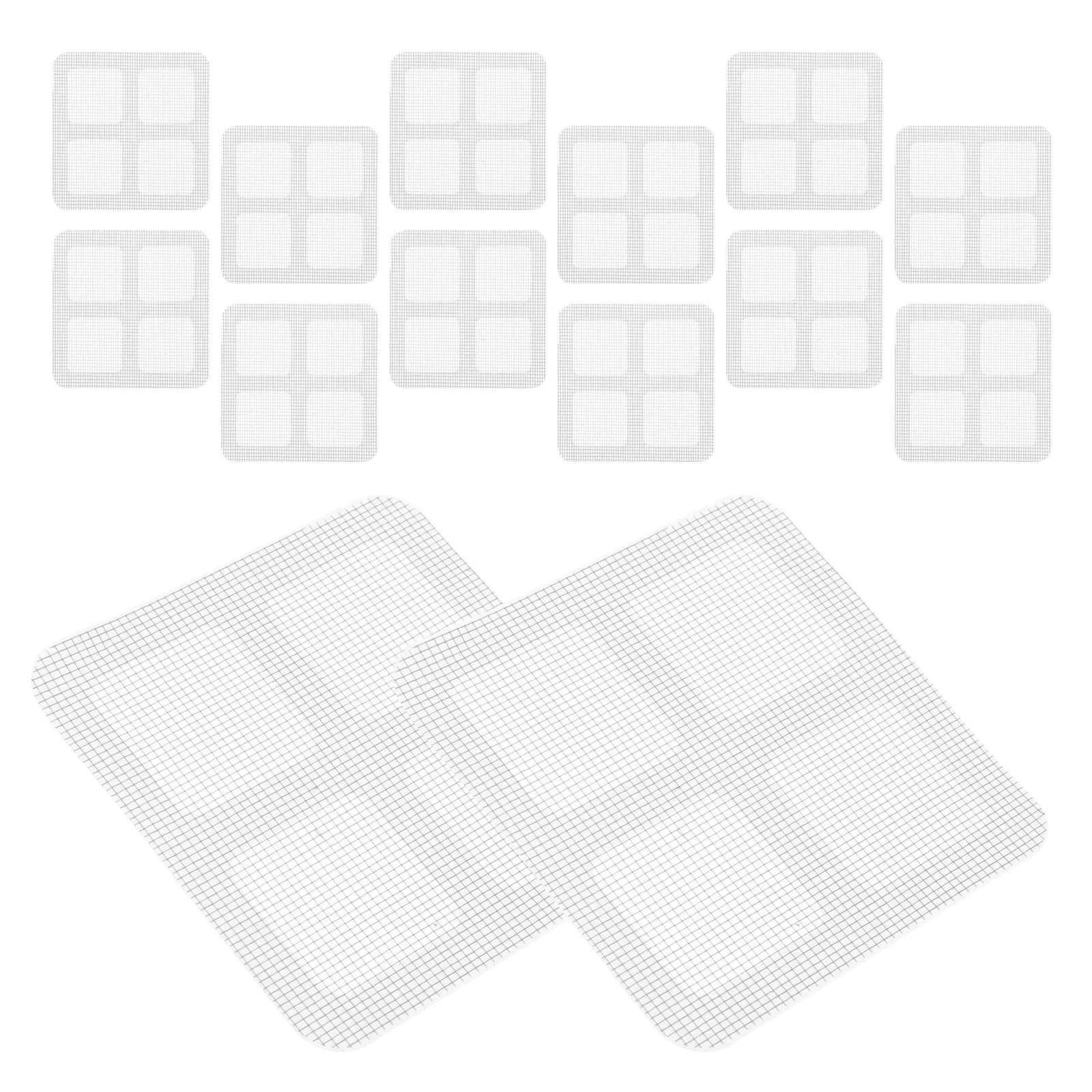 

100Pcs Shower Drain Hair Catcher Anti-Blocking Stickers Adhesive Floor Drain Sticker Mesh Filter Decal Bathroom Filter Hair