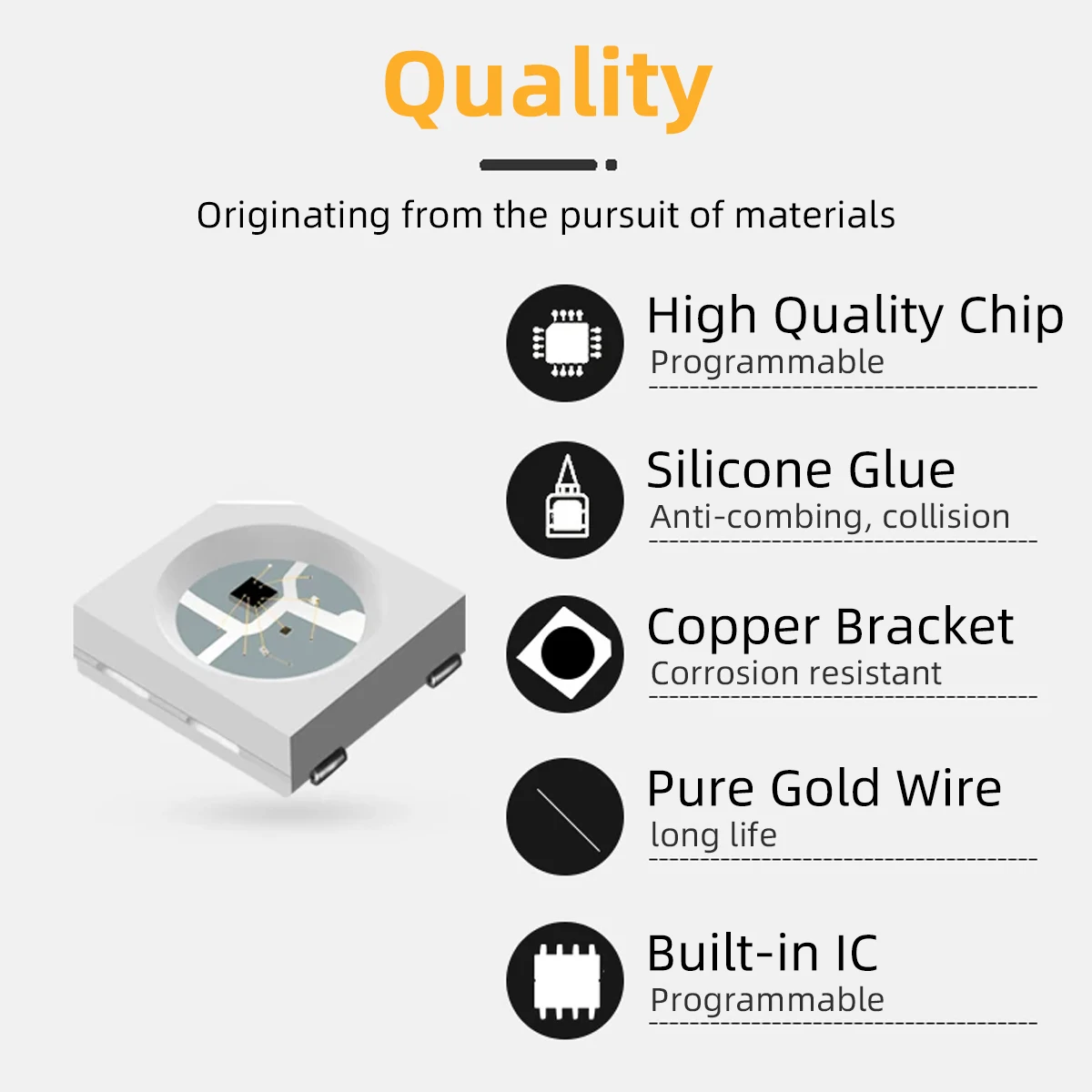 LILYGO® RGB LED WS2812 حلقة LED RGB 7Bit 12Bit 16Bit 24Bit LED مصباح حلقة كامل اللون محرك متكامل لاردوينو ديي