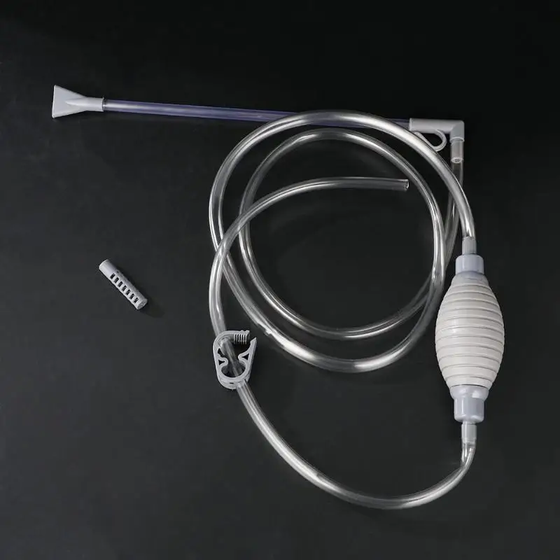 Aquarium-Siphon-Wasserwechsler und -Reiniger: Praktische Siphonpumpe für Fischbecken-Wasserwechsel und -Reinigung – Detail 6