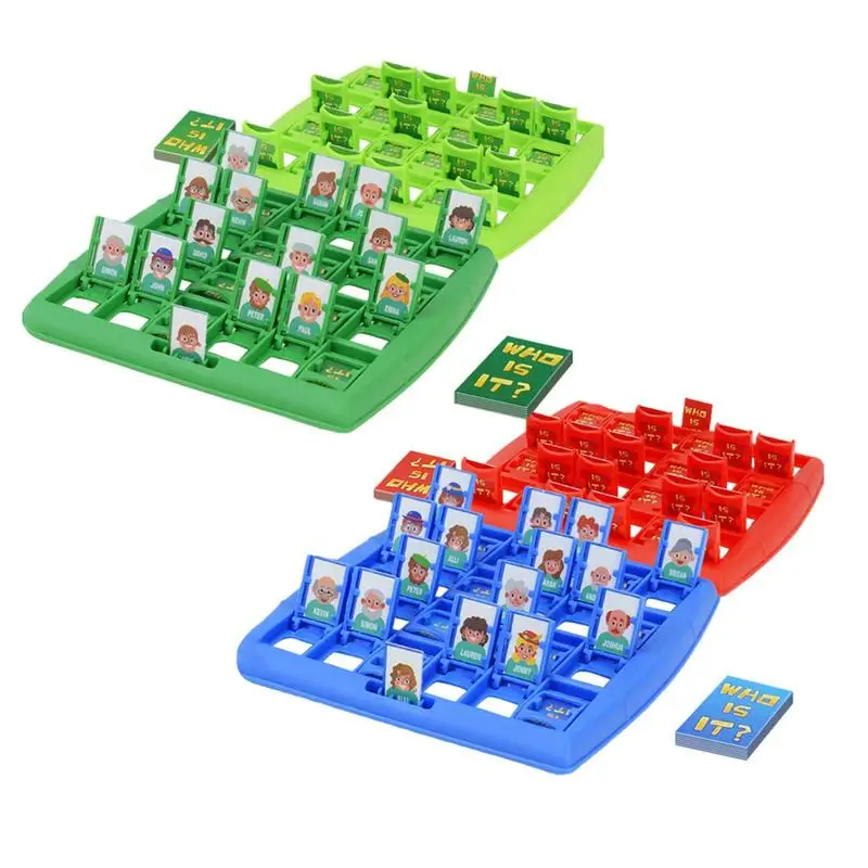 Juego de adivinación de memoria familiar Guess Who I am para niños, divertido juguete Montessori antiestrés, regalo, tablero clásico, juego de