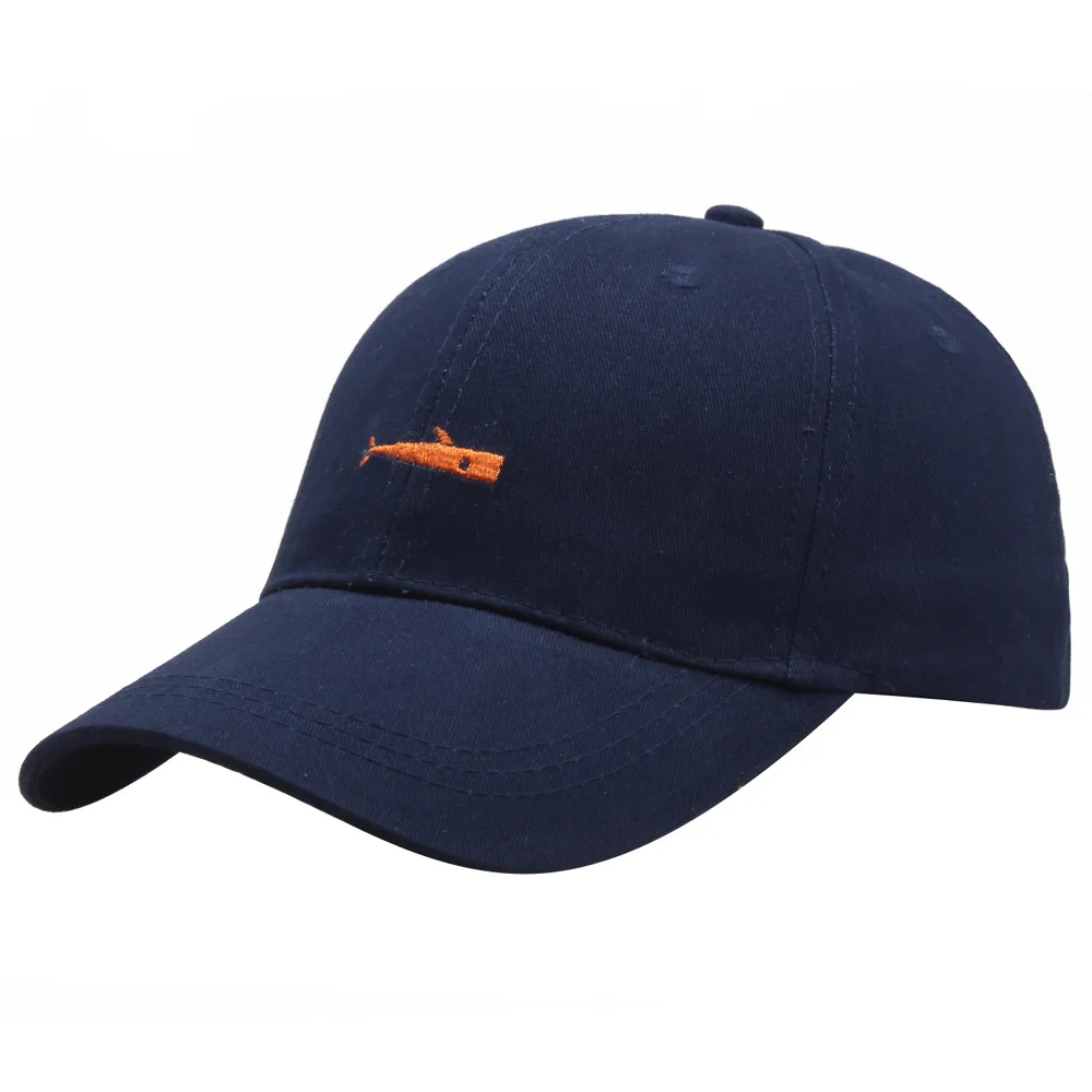 

Couple Baseball Caps with 3D Fish Embroidery, Soft Cotton Snapback Dad Hat, Unisex Hip Hop Outdoor Sports