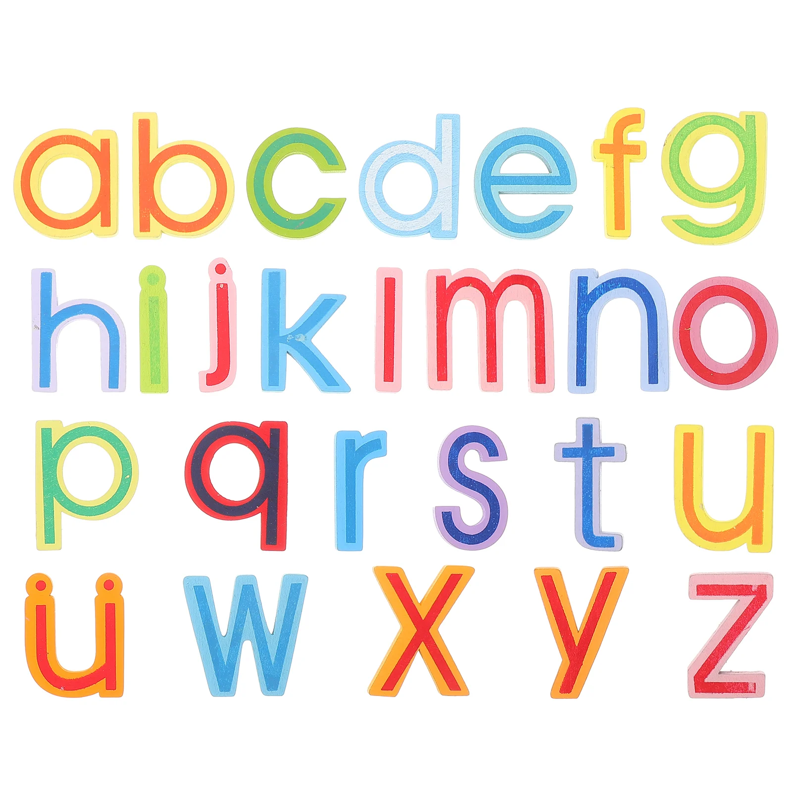 26 Pcs Letter Refridgerator Magnets Alphabet Decoration Refrigerator Ornaments Set