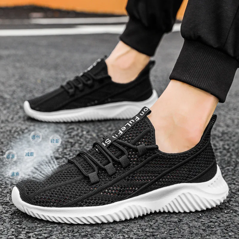 

Men and Women Shoes 2025 Summer Fabric Upper Breathable Casual Shoes Fashion Trend Single Shoe Soft Sole Sports Women's Shoes